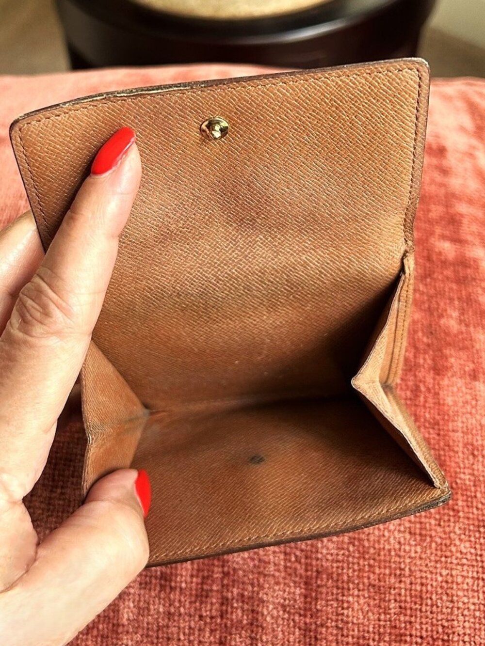LOUIS VUITTON Monogram Compact Snap Wallet - Picture 11 of 12